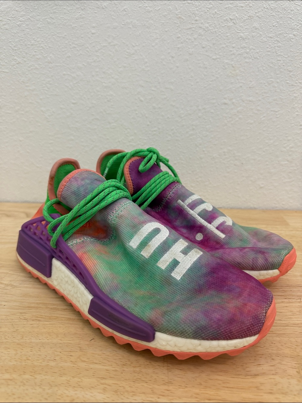 adidas NMD Human Race Trail Men's Size 9 Pharrell Holi Festival Edition
